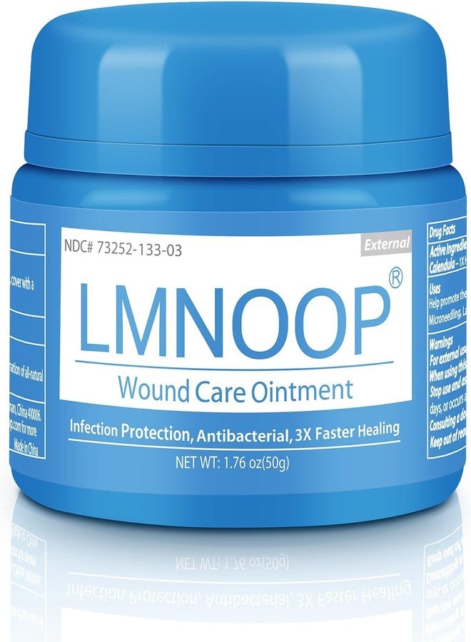 لمنوب مرهم LMNOOP® لعلاج الجروح، للجروح المزمنة، وقرح الفراش، وقرح الجلد، والتهاب النسيج الخلوي، والحروق، والقروح، والجروح الجراحية، والجروح المصابة، والخدوش، والفقاعات، وتسكين الألم، ومضاد للعدوى، وكريم مضاد للالتهابات - Image 1
